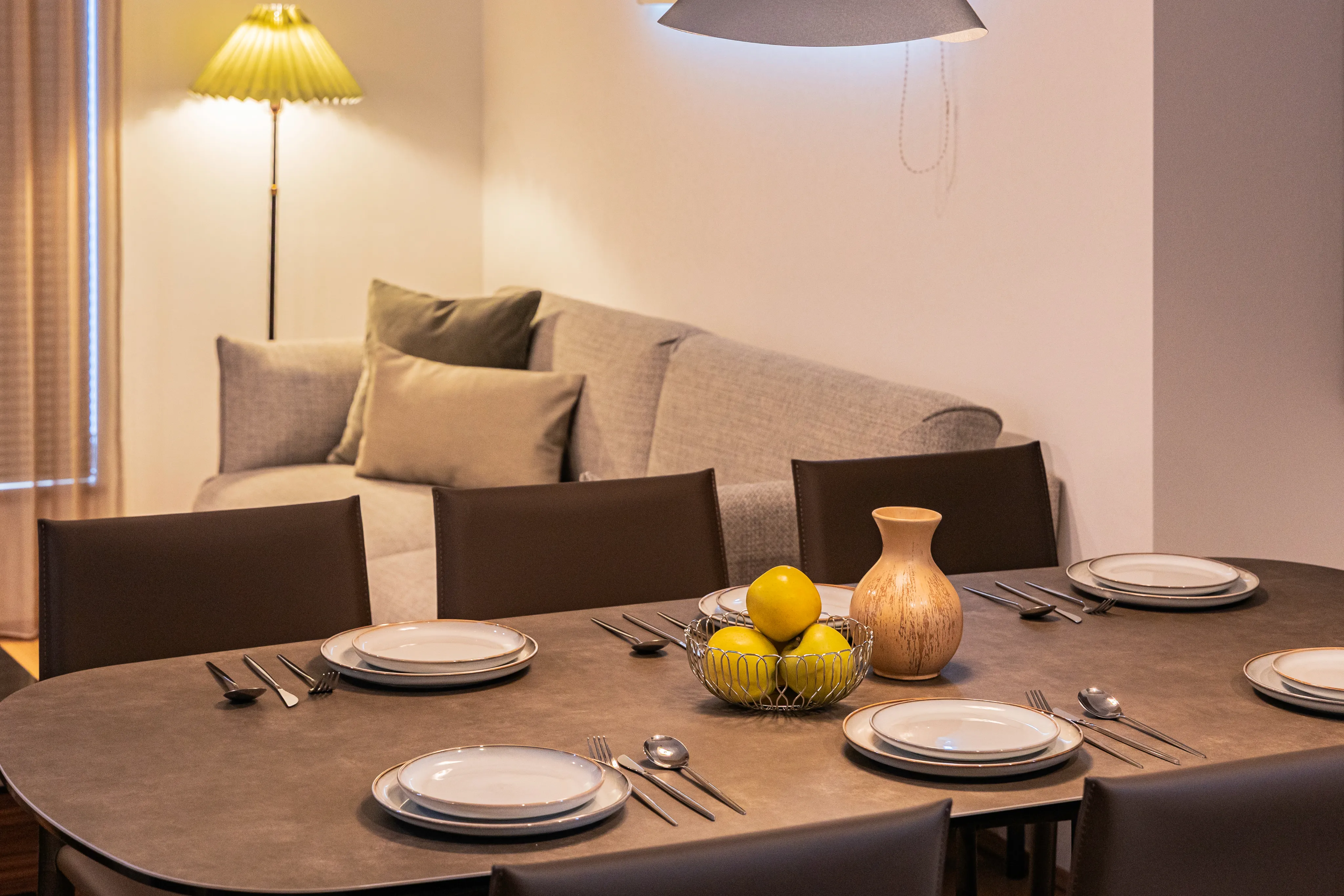 江ノ電と夕暮れ